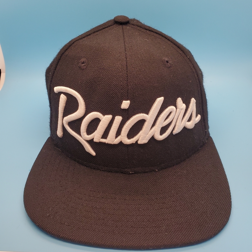 Vintage Custom New Era Raiders Snapback Hat. See Description